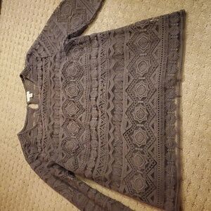 Garnet Hill Lace Top